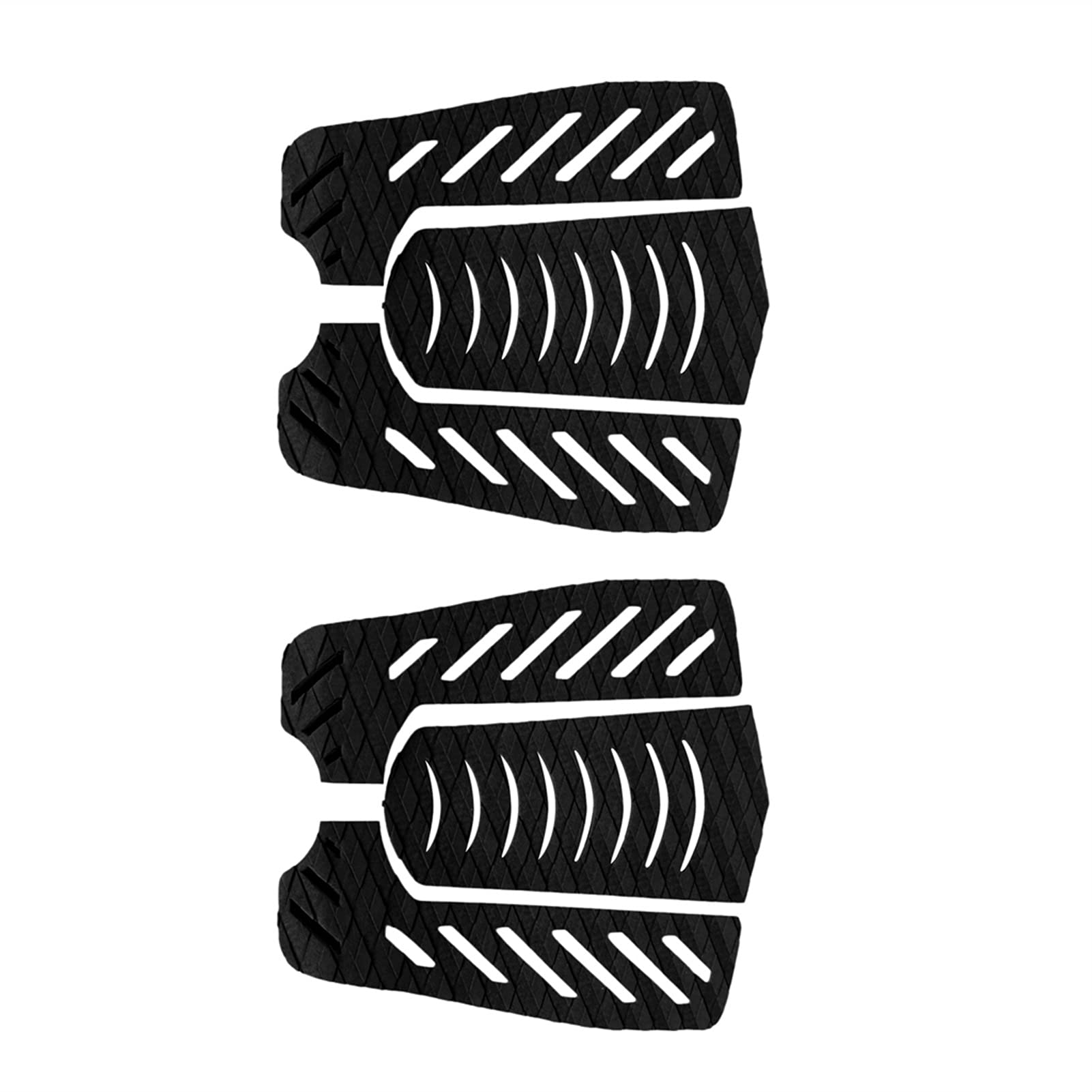 6 unids Surfboard Traction Tail Pad Surf Deck Grip Mat Surfing Accessories para Paddle Board, Kayak, Tabla de Surf, Skimboard