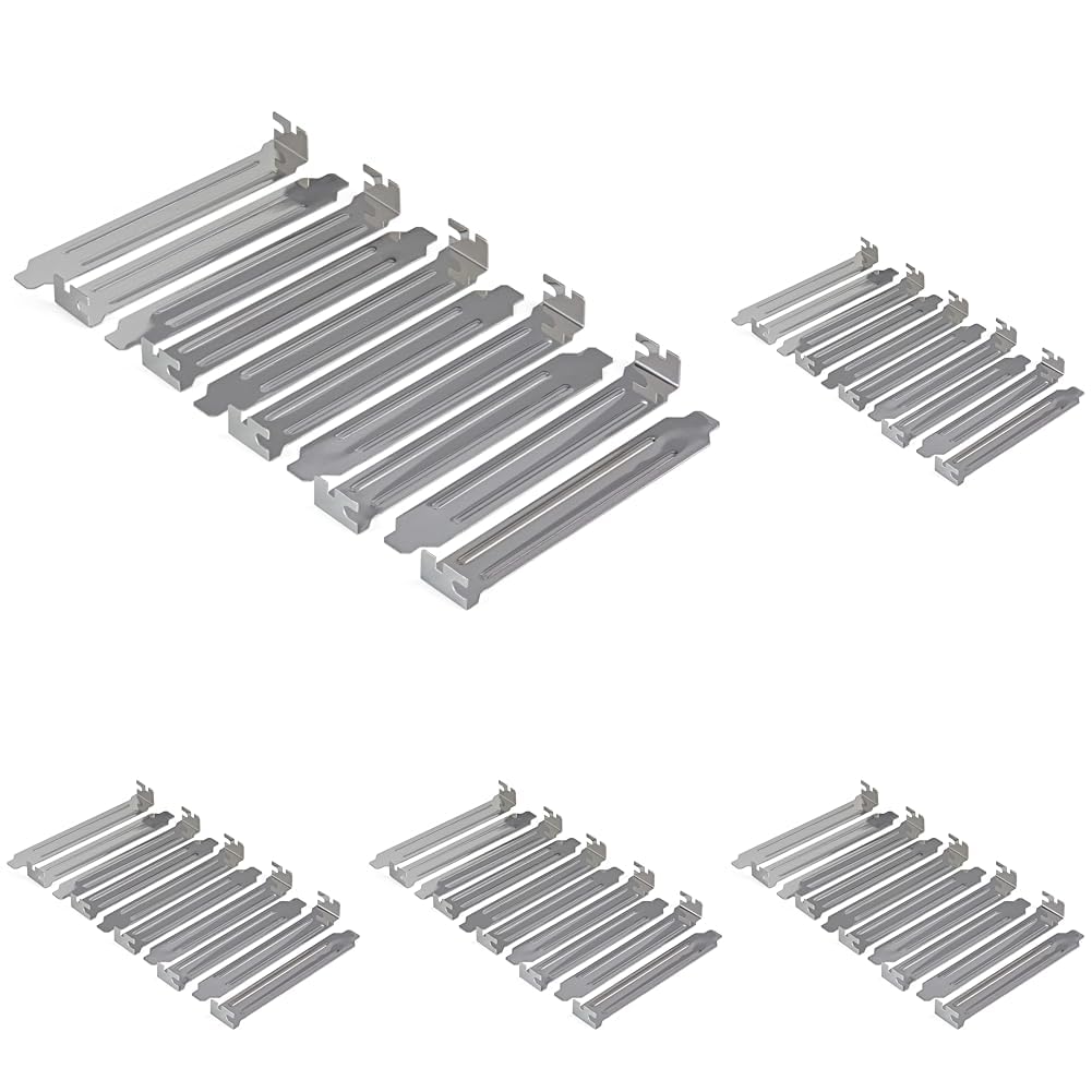 StarTech.com Steel Full Profile Expansion Slot Cover Plate - System Slot Blanking Panel (Pack of 50) (PLATEBLANK)