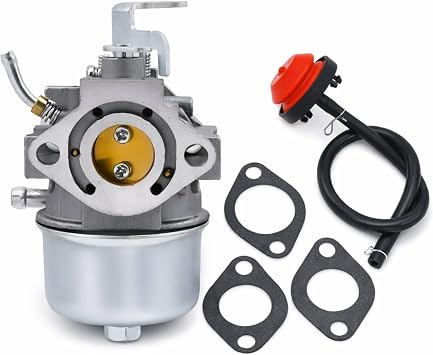 FitBest Carburetor TuneUp Kit with Primer Bulb & Gaskets Replaces Toro 810420/814690/957935 & Mikuni 13200906B0 Fits Toro CCR2000 CCR3000 Snowblower Engine Models 38130 38180 38180C