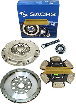 SACHS-EFT STAGE 3 CLUTCH KIT & FORGED FLYWHEEL FOR VW GOLF GTI JETTA PASSAT VR6