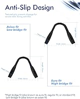 Vista 3 de SAUCER Almohadillas de repuesto para gafas de sol Oakley Split Shot OO9416 Split Time OO4129 Targetline OO4129 Crossrange Patch R XL OO9361