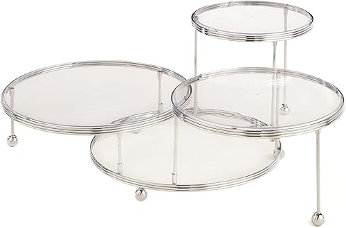 Miniatura 1 de Exhibidor de tortas y pastelillos de Wilton, talla única , Plateado