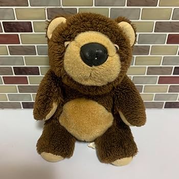 Amazon.co.jp: ??希少??廃盤品?? モンスイユ ヒグマくん 茶 日本製