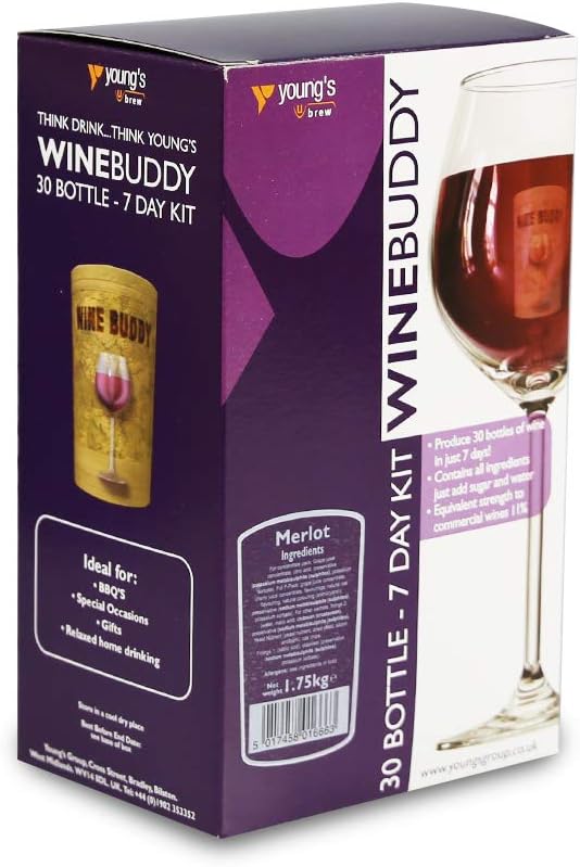 Wine Buddy/Youngs 30 Bottle Merlot