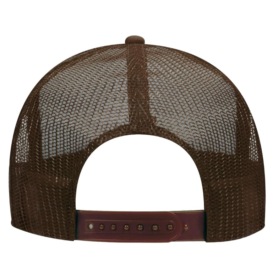 Image of Otto Cap 5-Panel High Crown Mesh Back Trucker Hat