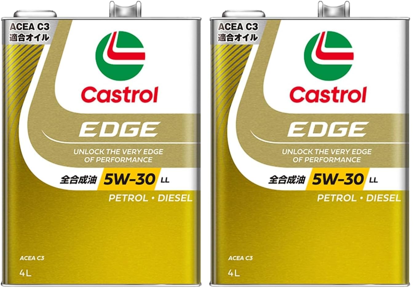 Amazon | Castrol(カストロール) エンジンオイル 5W-30 EDGE LL, ACEA