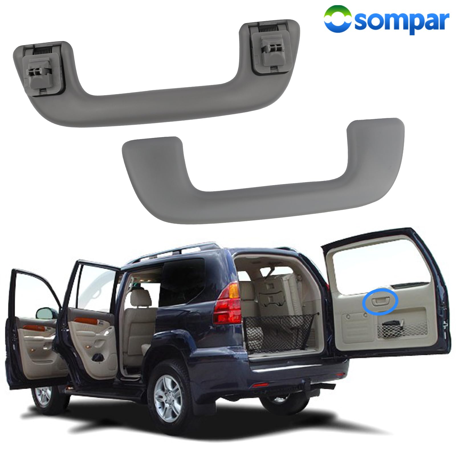 Amazon.com: Osompar Interior Rear Door Assist Handle with Clip