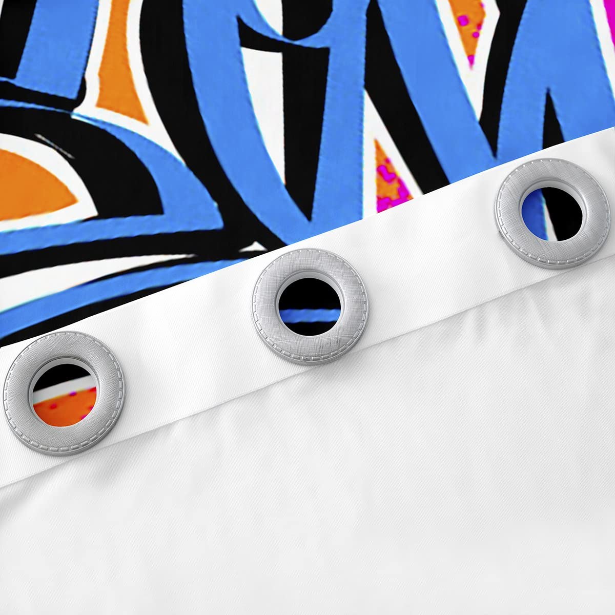 Loussiesd Tendaggi oscuranti per ragazzi, hippie, graffiti, hip hop, in hip hop, per la stanza dei, per la cultura stradale, trattamenti a tema W46 x L72