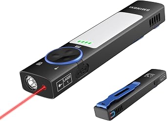 4-in-1 Rechargeable EDC Flat Flashlight,Pocket Light With COB Side Light