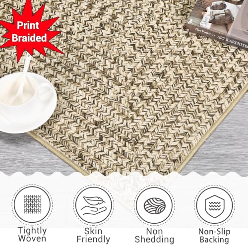 Tapete para área 9x12, lavable y antideslizante miniatura 2