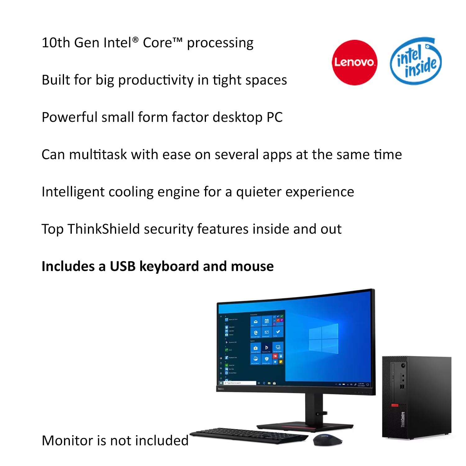 Amazon.com: Lenovo ThinkCentre SFF Business Desktop Computer