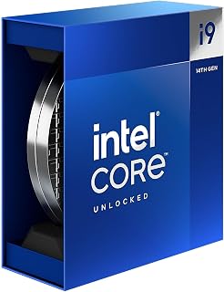 Intel Core i9-14900K 14th Gen Desktop CPU - 24 Cores (8P+16E), Up to 6.0 GHz Turbo, LGA 1700