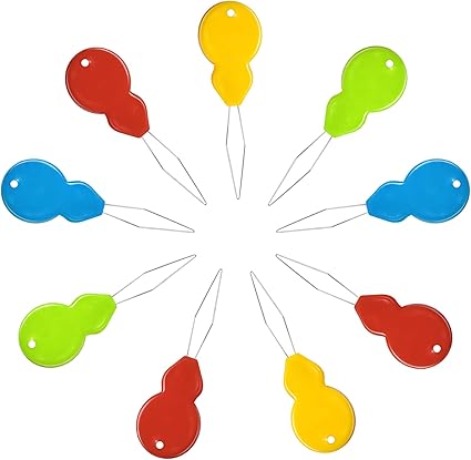 20 Stück Nadeleinfädler Metall - Stickerei Hilfsmittel Für Große Ösen Nadeln