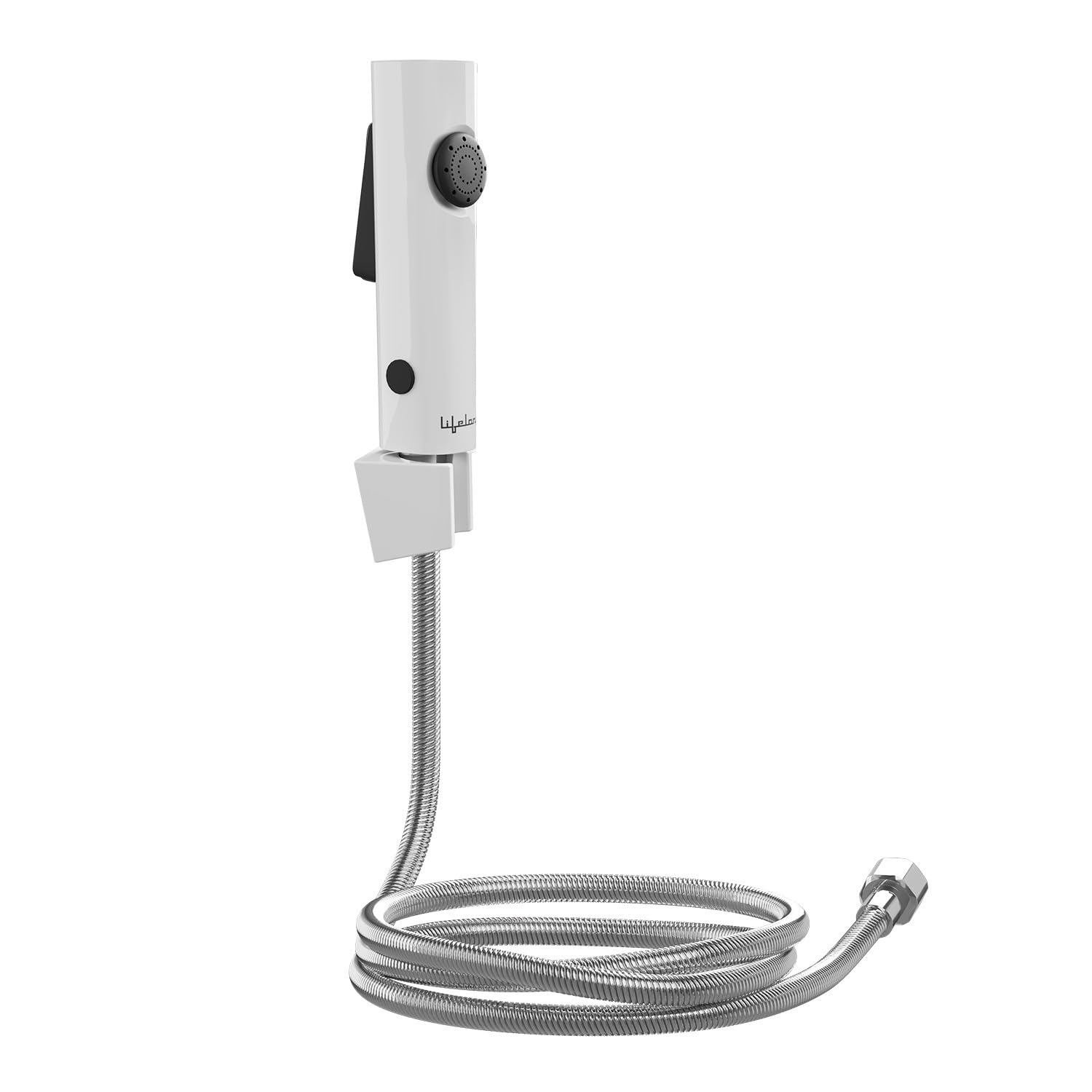 Lifelong ABS Health Faucet with SS-304 Grade 1.25 Meter Flexible Hose Pipe and Wall Hook, White (Jet Spray for Toilet), Polished, LLBAHF14 (B0C9C9PPYB) Amazon Price History, Amazon Price Tracker
