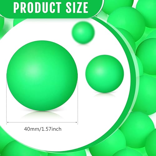 Miniatura 2 de Hanaive Paquete de 100 pelotas de ping pong colores surtidos pelotas de tenis de mesa de 1575in pelotas de tenis de mesa de entretenimiento para