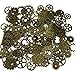 Produktbild 200 Gramm sortierte Vintage Bronze Metall Steampunk Schmuck machen Charms Cog Watch Wheel (Bronze)