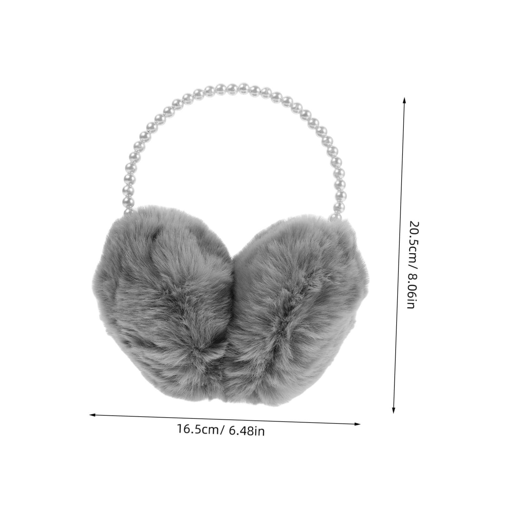 minkissy Winter Plush Ear Muffs for Women and Adjustable Cold Weather Ear Warmers Soft Fluffy Design for Comfort Durable and Stylish for Outdoor Use