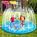 Produktbild AILUKI Splash Pad Wasserspielzeug Spielmatte Outdoor Garten Splash Spielmatte für Baby Party Sprinkler und Splash Play Matte 170CM Spaß für Kinder Sommer 2 Bis 5 Jahre Alte Jungen und Mädchen