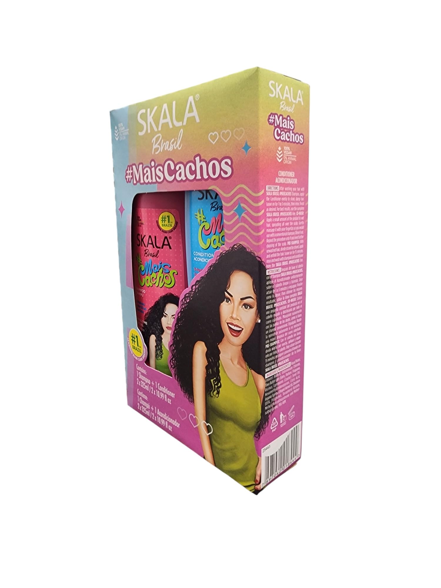 SKALA Expert Mais Cachos Shampoo and Conditioner 325 Ml Kit product thumbnail 6