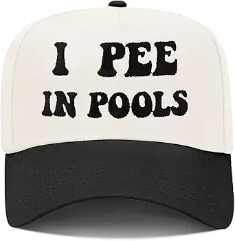 Funny Trucker Hats Embroidered Vintage Snapback Hat for Women Put It On My Husband's Tab Hats Gag Gifts Baseball Cap Red
