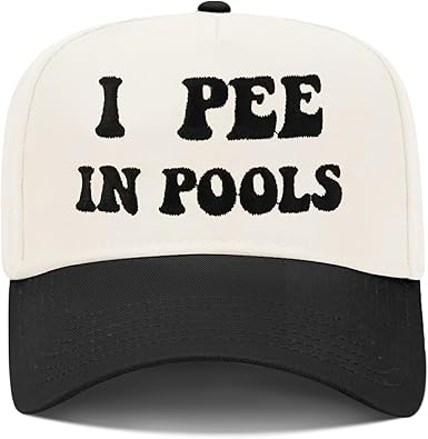Funny Trucker Hats Embroidered Vintage Snapback Hat for Women Put It On My Husband's Tab Hats Gag Gifts Baseball Cap Red