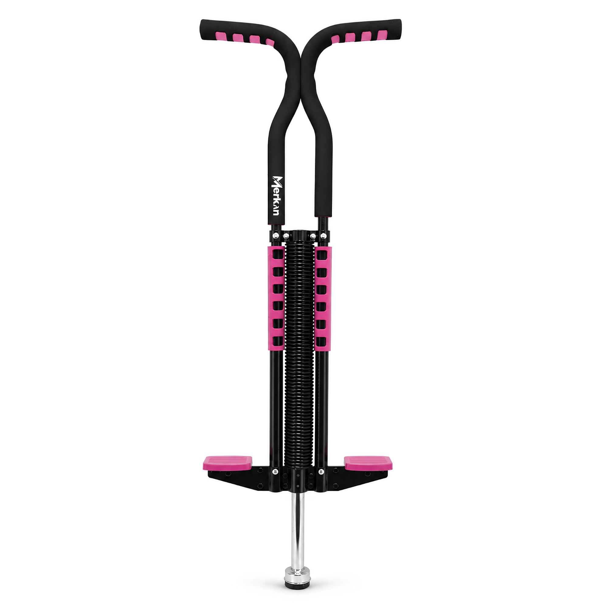 Pogo Stick, Jump Stick, Barre de Saut, Modèles pour Enfants, Poignées en Mousse Souple, jusqu'à 70 kg