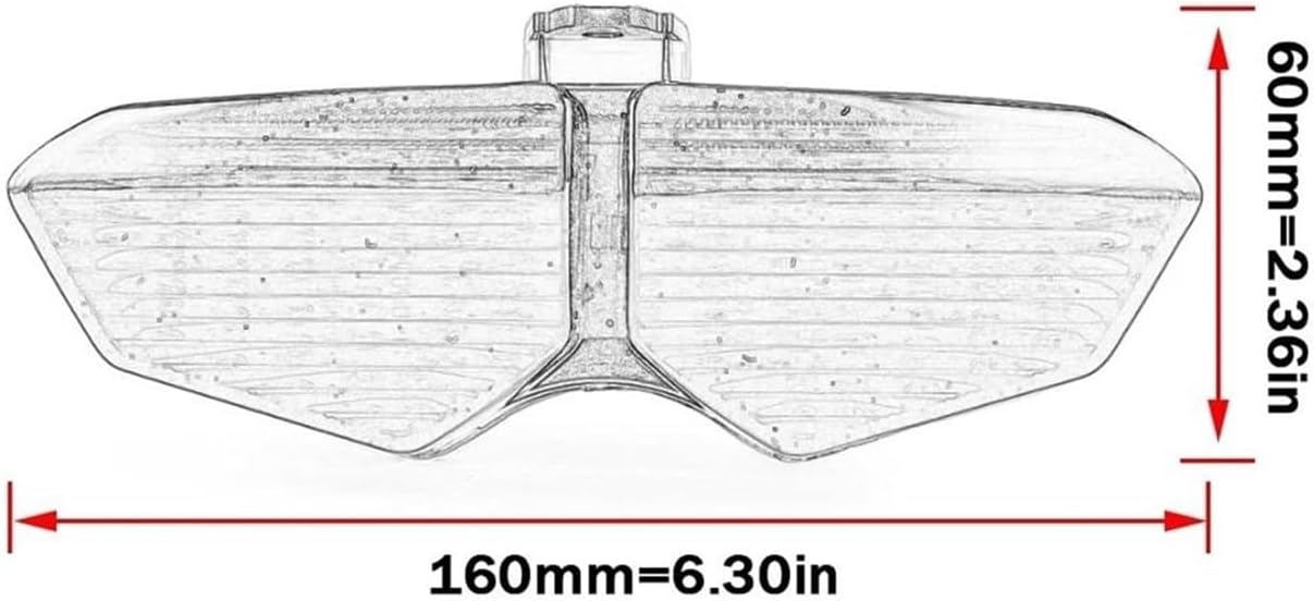 オートバイ用LEDテールライト リアブレーキテールライト Xtz 1200 2012-2014用 YZF用 R6S 2006-200
