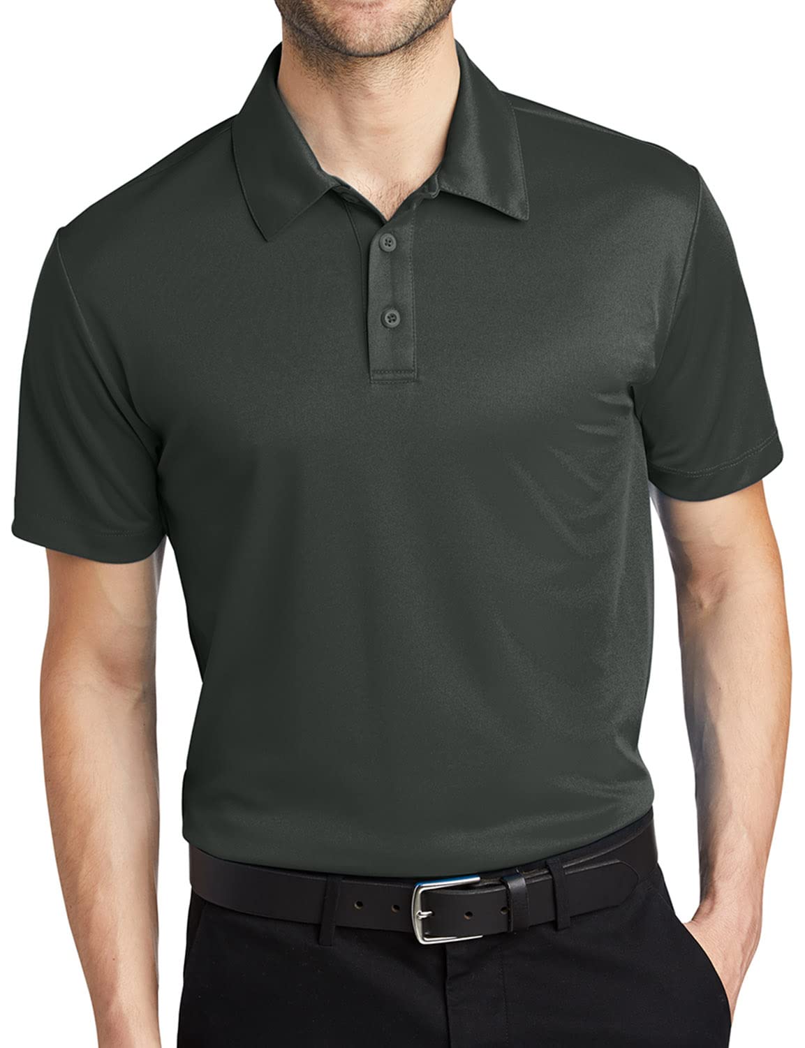 Joe's USAMen's Big & Tall Short Sleeve Moisture Wicking Silk Touch Polo Shirt