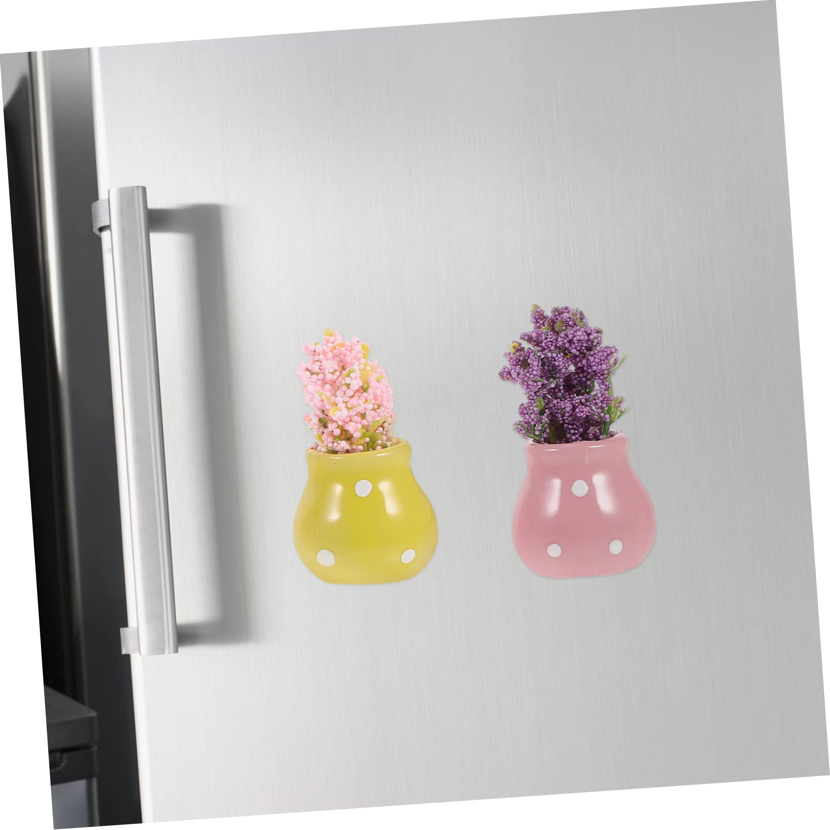 TOPBATHY 12 Pz Magnete Da in Vaso Delicati Magneti Da Lavagna Bianca Per Magnetica Magnete Per Magneti Da Ufficio 3d Mini Ceramica Accessori