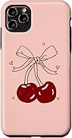Vista 13 de Funda para iPhone 16 Cherri Ties Cherry Bow