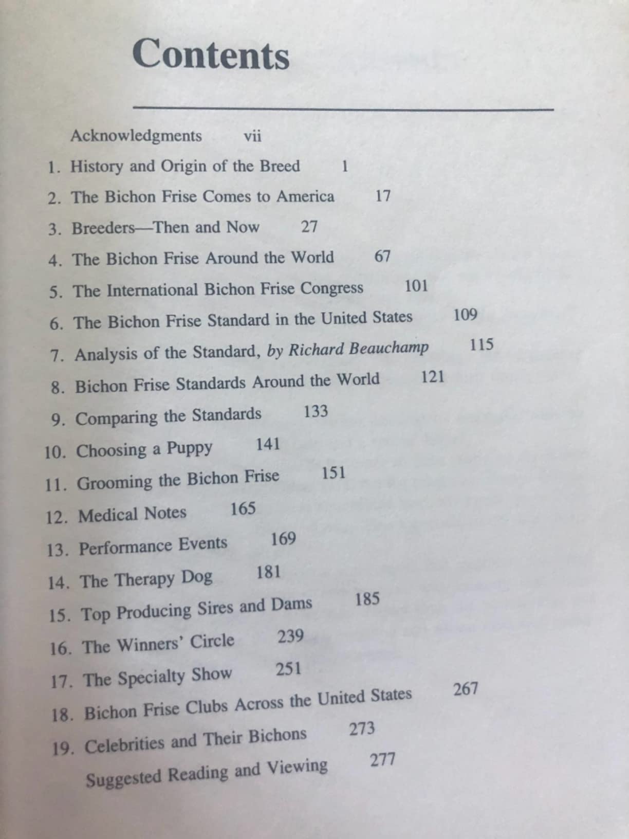 Bichon Frise Dog Gold Standard Book, Especially for Beginners