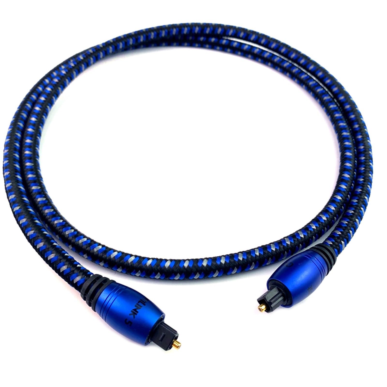 Cavo Audio Digitale HiFi OptiLink-5 Cavi in ​​Fibra Ottica Toslink(1m)