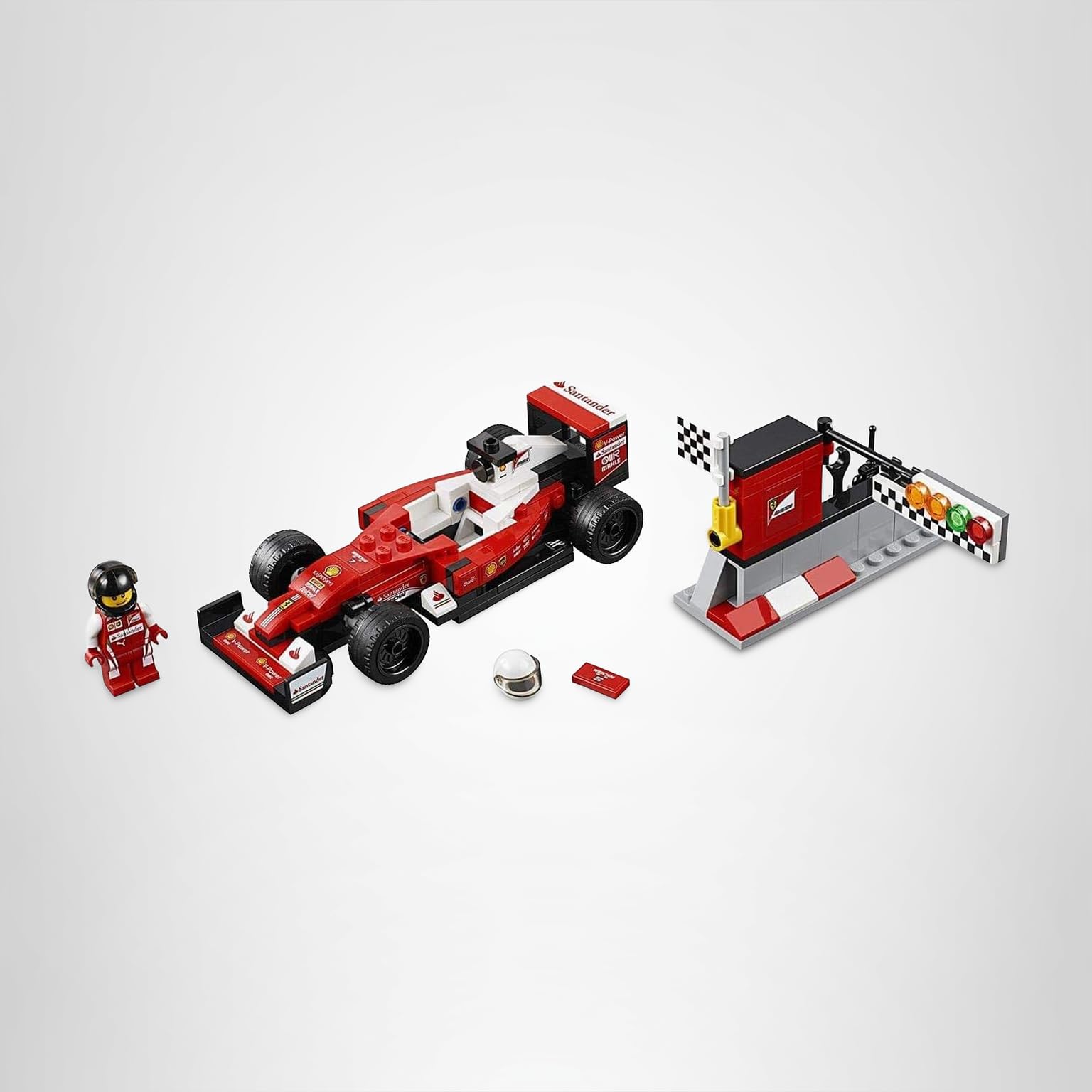 Amazon.com: LEGO Speed Champions 6175267 Scuderia Ferrari SF16-H