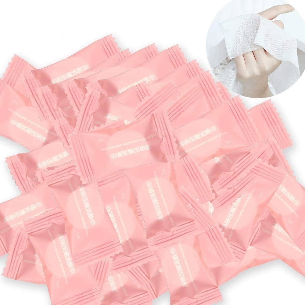 MultiPurpose Tablet Coin Tissue/Towels Expands With Water Portable Face Care pack of 100 2