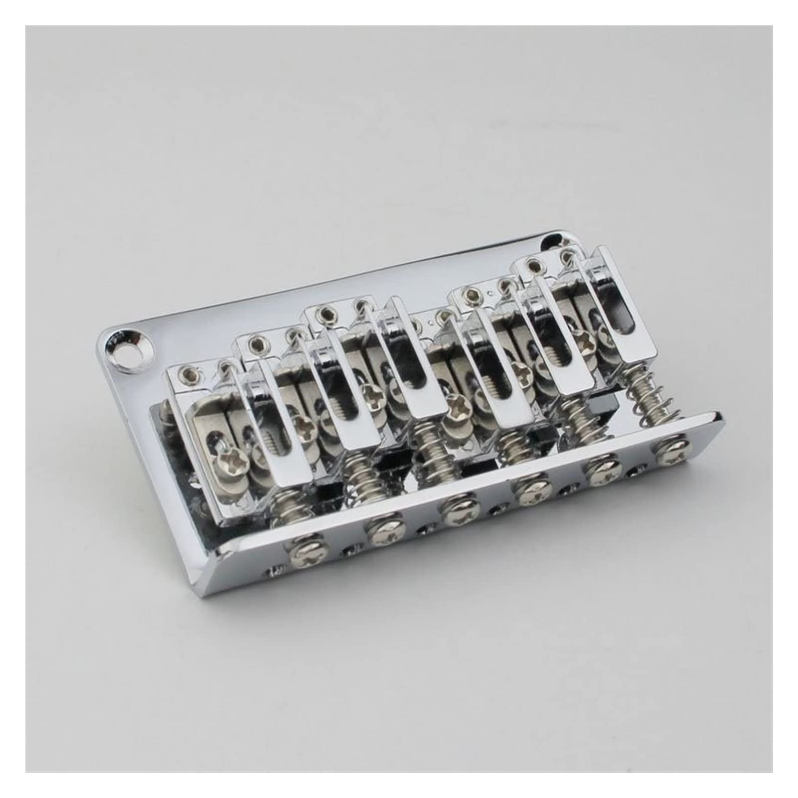 Electric Guitar Bridge 12-saitige Brücke Brücke Chrome E-Gitarre-Hardtail-Brücke Für ST