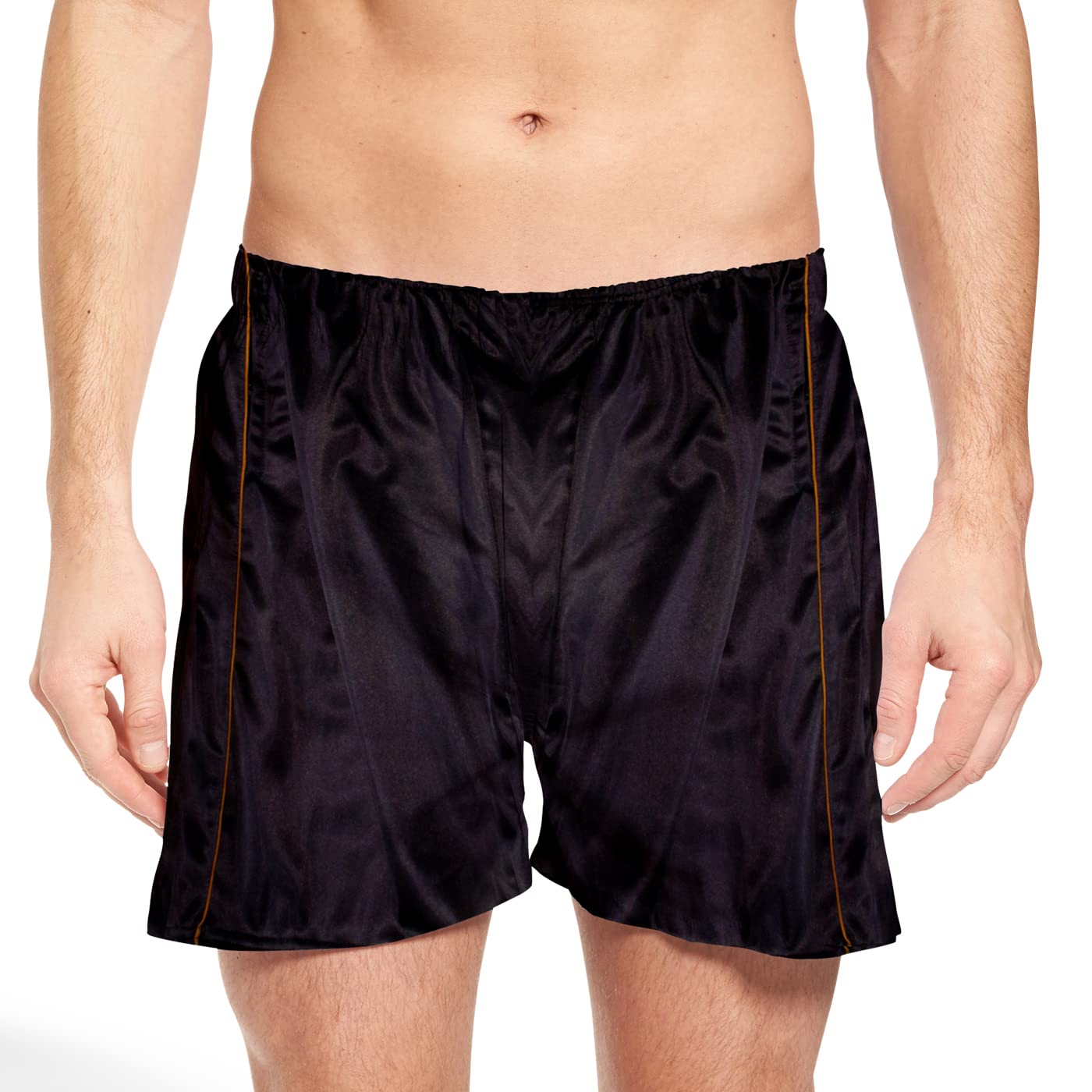 Men Lounge Shorts for Gym Workout (Black)-image-0