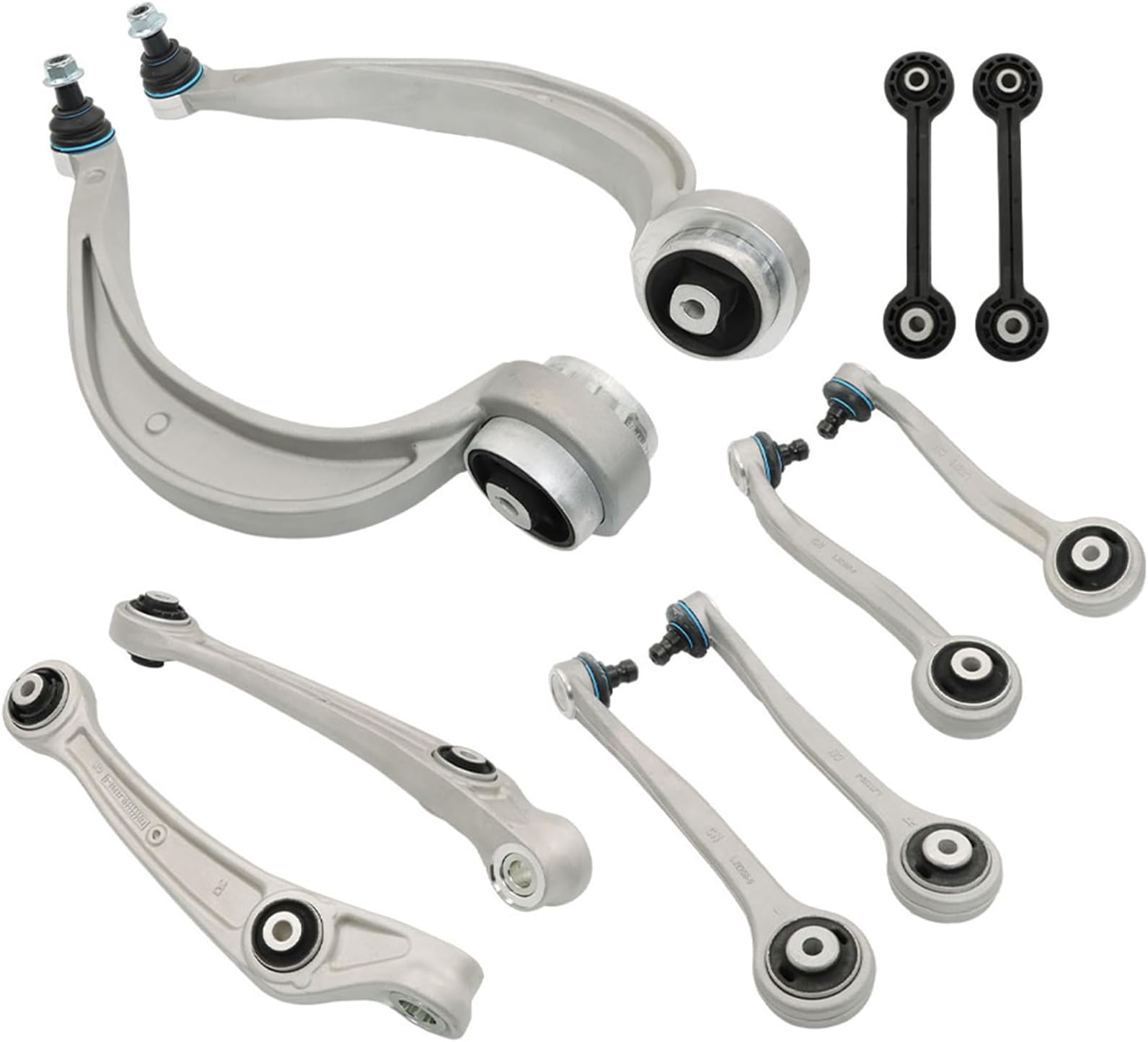 labwork 10pc Front Control Arm Ball Joint Suspension Kit Replacement for A4 A5 RS5 S4 S5 Q5 2012-2015