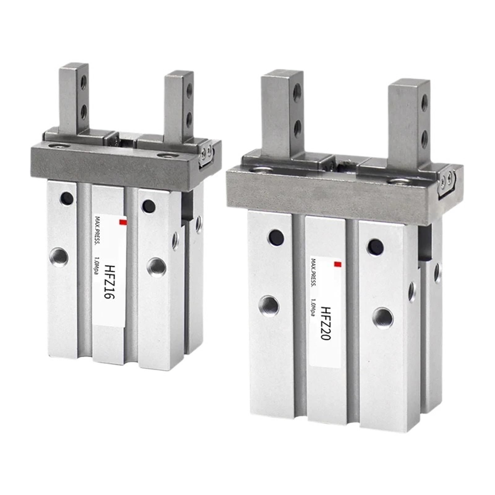 1 pz Tipo Pneumatico Parallelo Pinza Cilindro Dito Cilindro A Doppio Effetto Pinza Cilindro HFZ6 HFZ10 HFZ16 HFZ20 HFZ25(HFZ-10)