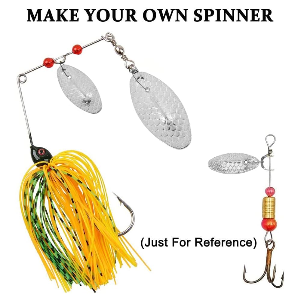 Kit Pesca Mare Esche Spinner Per La Pesca Al Black Bass U2013 Kit - Foto 5