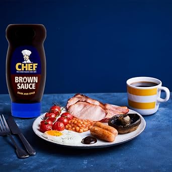 Chef Brown Sauce Squeezy 485g (17.1oz)