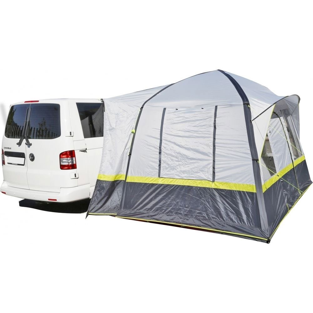 Explorer Zelt Luftzelt Trouper aufblasbares Familienzelt Mobilzelt 310x260x230cm (8m²) 4 Personen 3000mm Wassersäule freistehend wettergeschützter Eingang Camping Outdoor Wandern Familie
