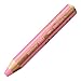 STABILO woody 3-in-1 - Multi-Talented Pencil - Pack of 10 - Birthday Edition - Assorted Colours with Sharpener