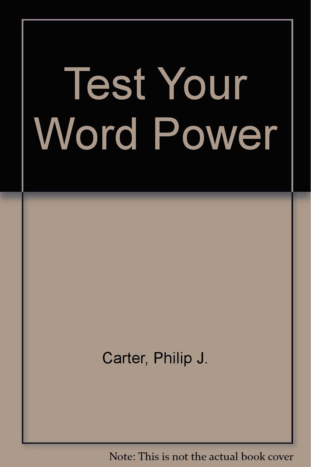 Buy Test Your Word Power — BookShops.in