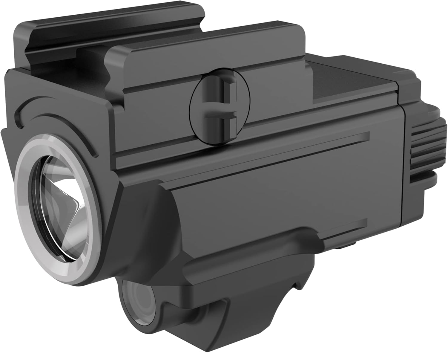 COSMOING Red Laser Light Combo, 600 Lumen Gun Flashlight Laser Combo