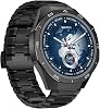 Sunix Amoled Screen 48mm Smart Watch Black WT6 Pro with Metal and Silicone Cord