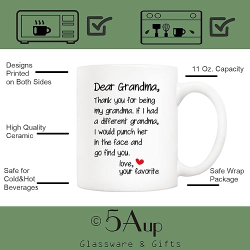 Miniatura 8 de 5Aup Regalos de Navidad para parejas de larga distancia, amigos y familia, taza de café de distancia significa tan poco cuando alguien significa