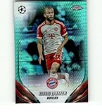 2023-24 Topps Chrome UEFA Aqua Prism Refractor #35 Konrad Laimer FC Bayern Munchen Club Competitions Soccer Trading Card