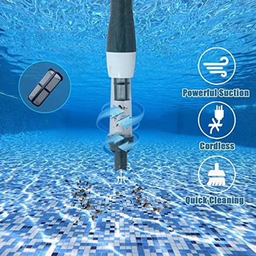 Buying Guide YSMJ Cordless Rechargeable Pool Vacuum, Handheld Pool