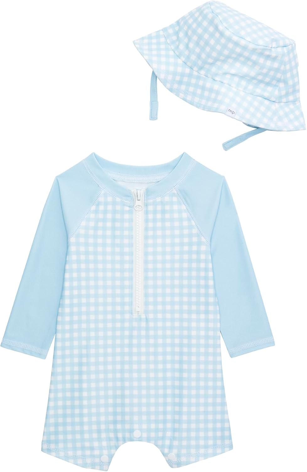 Mud Pie Baby Boy Gingham Rashguard