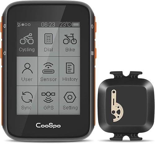 Miniatura 2 de COOSPO Paquete GPS Bike Computer BC200 Cadencia Sensor de Velocidad Bluetooth ANT+Ciclismo RPM Sensor BK467